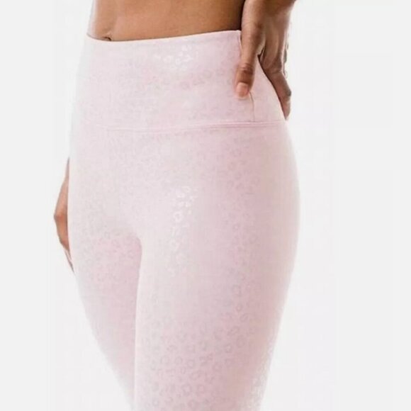 ZYIA Light n Tight Pink Leopard Unicorn Leggings Plus Size 20 - Picture 2 of 10